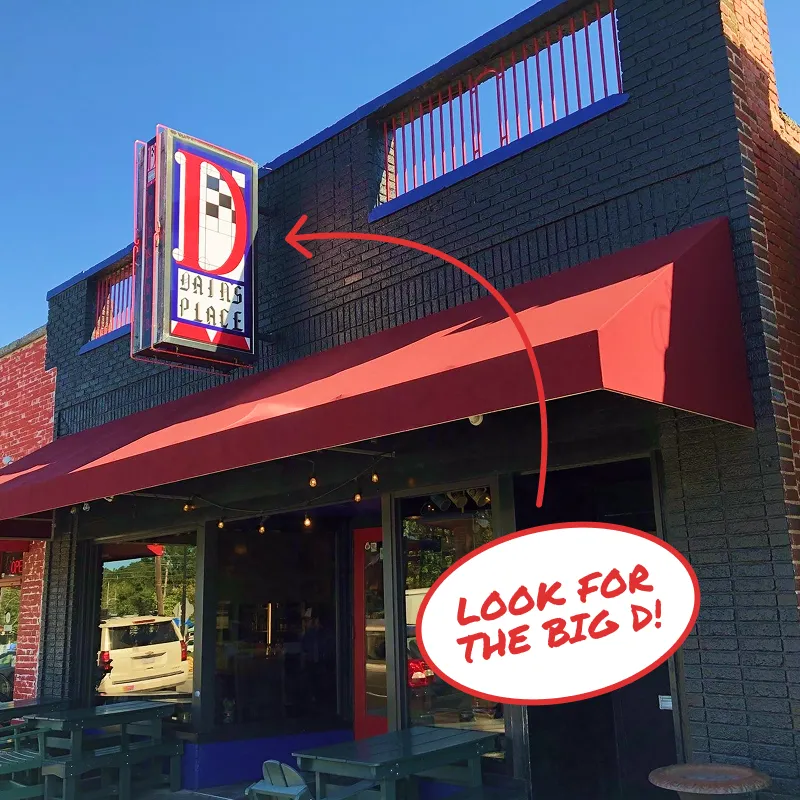 Look for the big D!